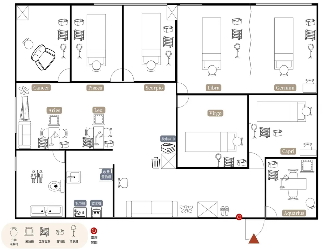 忠孝敦化館平面圖